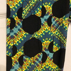 LuLaRoe Minnie Mouse OS Leggings - Slightly Used